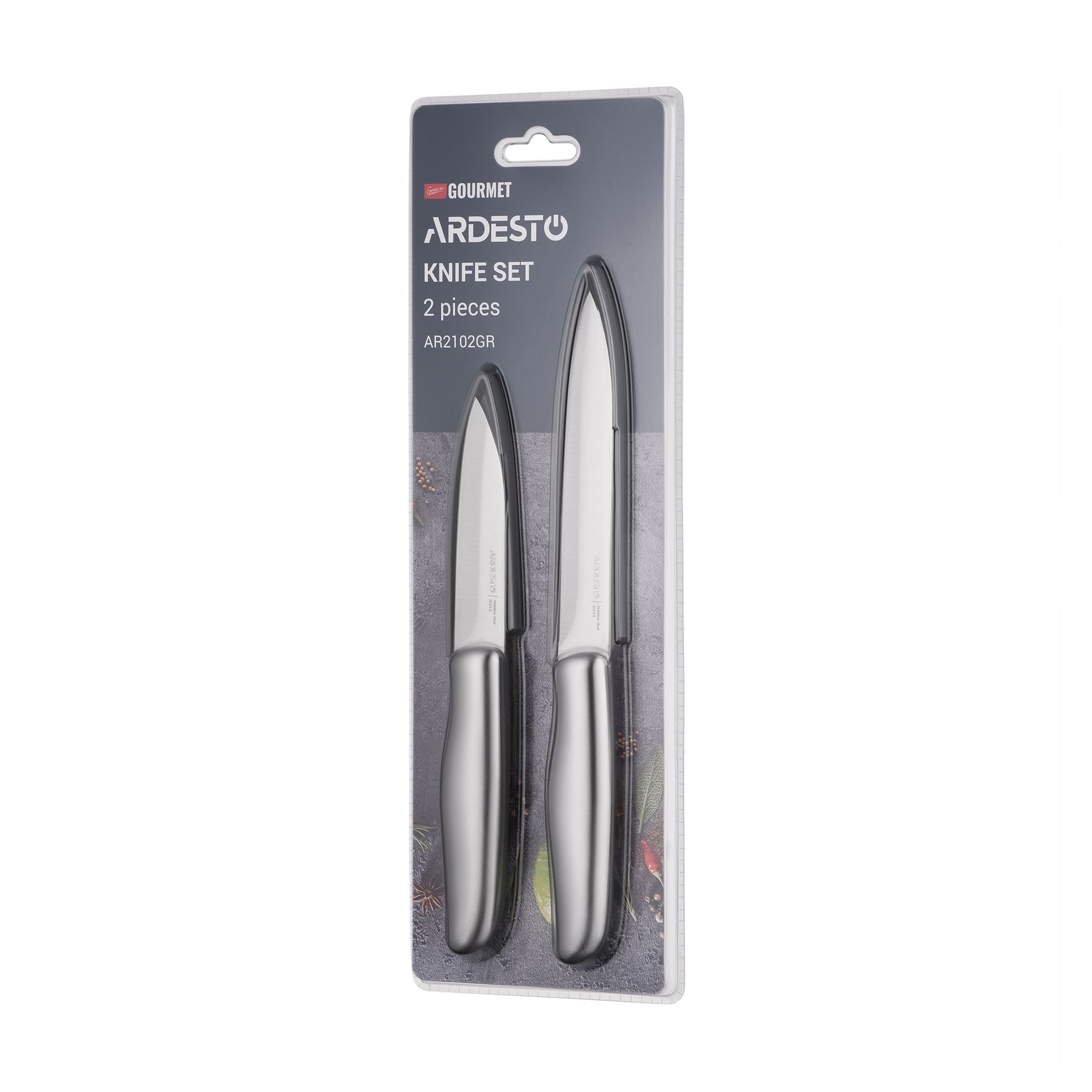 Набір ножів Ardesto Gemini Gourmet, 2 шт (AR2102GR)